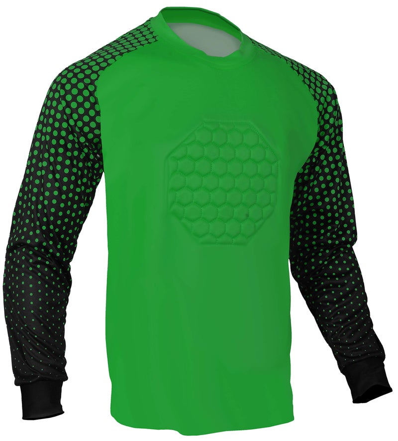 Total Soccer Factory Soccer Goalie Jersey (Kelly Green, YL (X-Small)) - Image 1